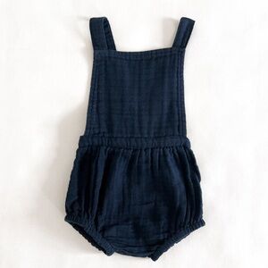 Jamie Kay Muslin Billy Romper - Peacock 1Y VGUC
